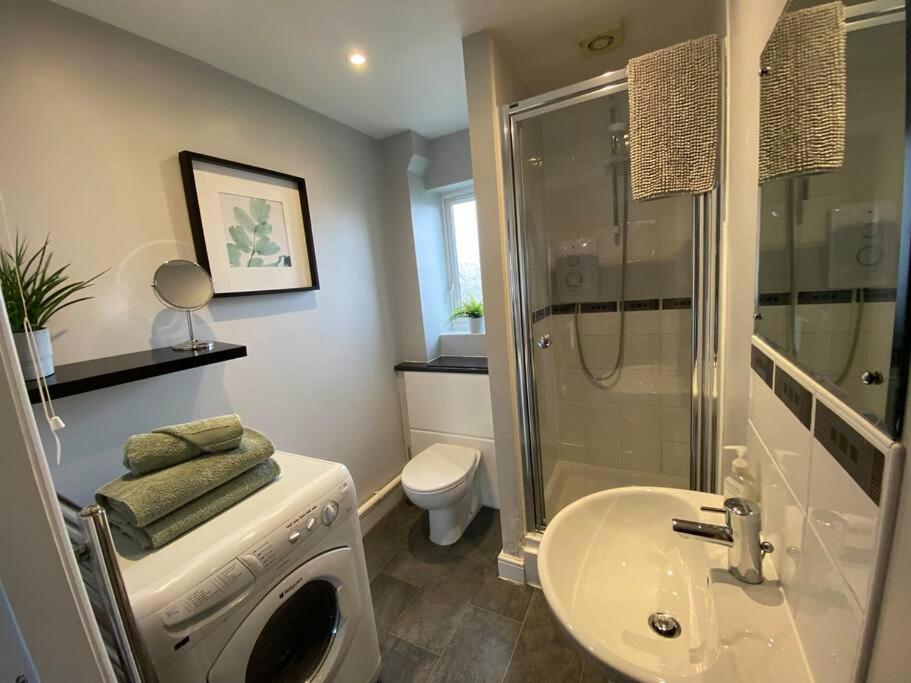 Compact Modern Apartment Single Person Or Couple Only Bangor Kültér fotó