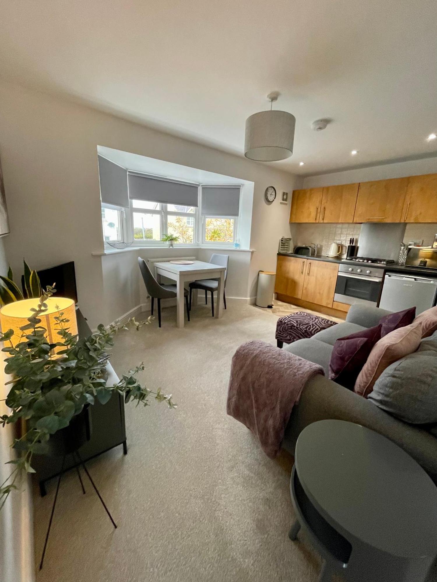 Compact Modern Apartment Single Person Or Couple Only Bangor Kültér fotó